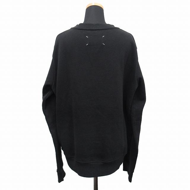 美品 20aw メゾンマルジェラ グラフィック ロゴ プリント スウェット