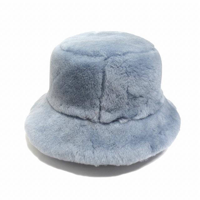 美品 22aw ミュウミュウ miumiu シアリング シープファー バケット 