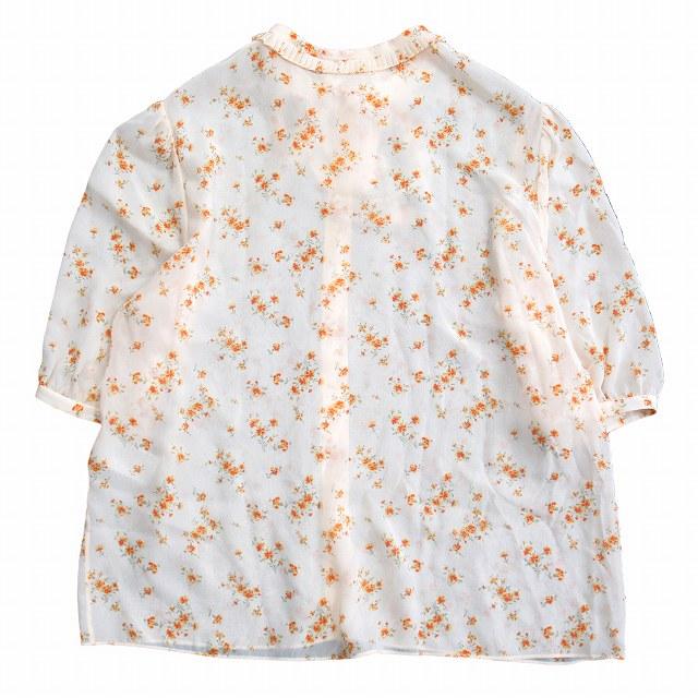 CELINE 未使用品 22ss セリーヌ 花柄 ボウタイ シルク シャツ CELINE 未使用品 22ss セリーヌ 花柄 ボウタイ シルク シャツ