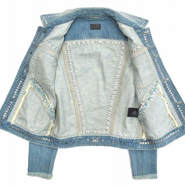 16ss サンローラン パリ エディ期 クリスタル スタッズ デニム 16ss サンローラン パリ エディ期 クリスタル スタッズ デニム