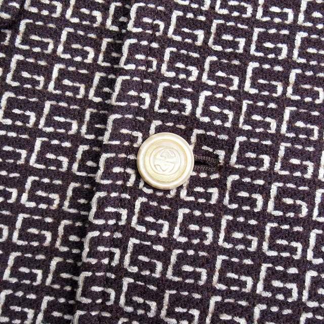 未使用品 20aw グッチ チルドレンズ Gロゴ 総柄 チェスター コート  