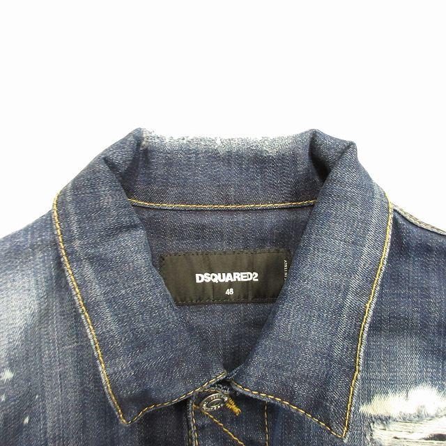 極美品 18aw ディースクエアード DSQUARED2 クラッシュ デニム