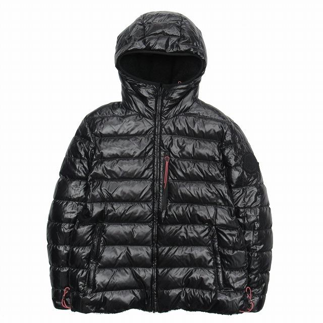 美品 20aw モンクレール ジーニアス 2 MONCLER GENIUS 1952 ボア リバーシブル ダウン ジャケット HAFFNER ワッペン ロゴ 刺繍 黒 ▼11｜vectorpremium｜03