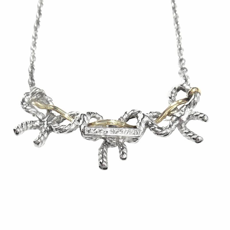 新品仕上げ済 新同 極美品 ティファニー トリプル リボン ネックレス  