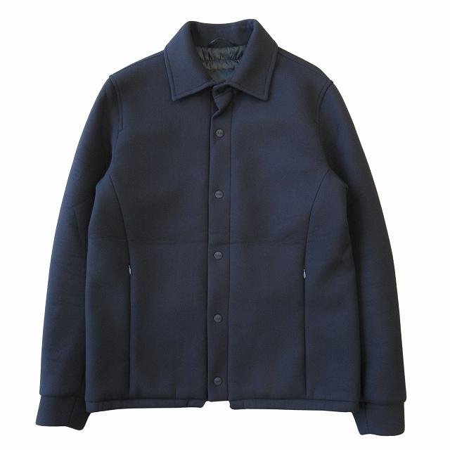 美品 ヘルノ HERNO 中綿 ジャケット ブルゾン ロゴプレート GI0236U 