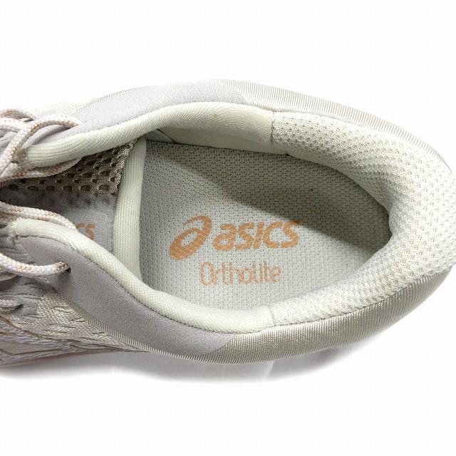 アシックス asics ortholite ゲルムージー ウォーキング シューズ スニーカー 靴 22.5cm ベージュ オイスターグレー レディース ♪１｜vectorpremium｜07