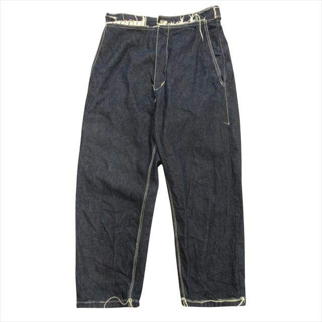 カミエルフォートヘンス CAMIEL FORTGENS カットオフ デニム パンツ  