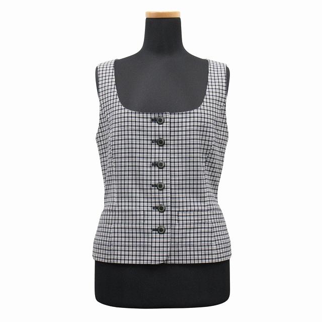 美品 マドモアゼルディオール Mademoiselle Dior チェック  