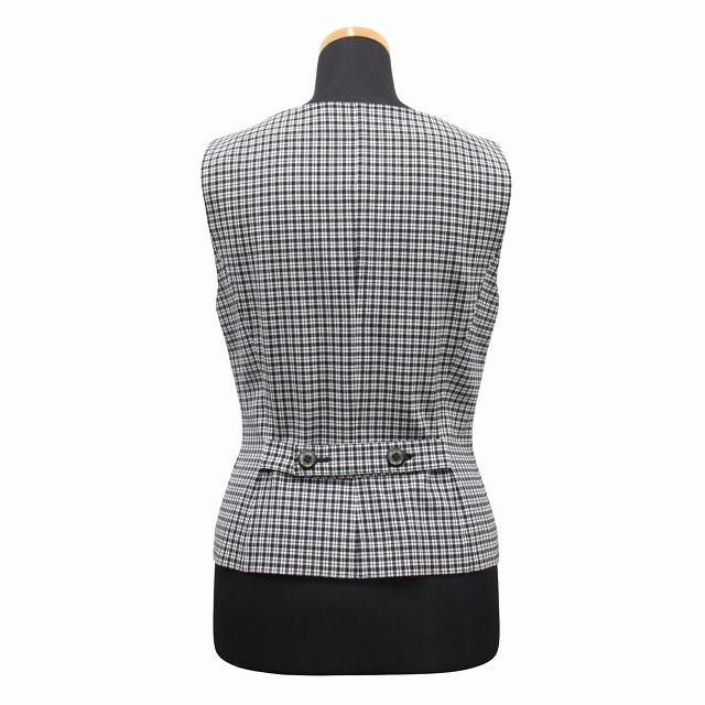 美品 マドモアゼルディオール Mademoiselle Dior チェック  