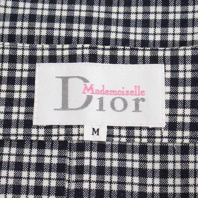 美品 マドモアゼルディオール Mademoiselle Dior チェック  