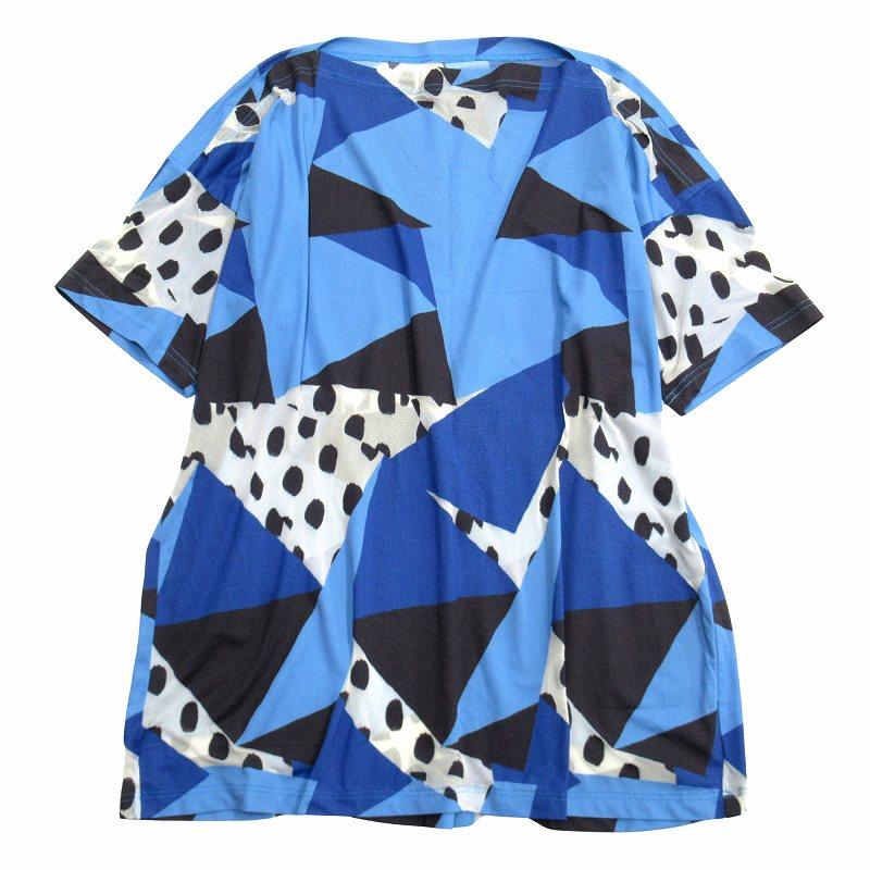 良品 17aw ミーイッセイミヤケ me ISSEY MIYAKE ドット メッシュ 切替  