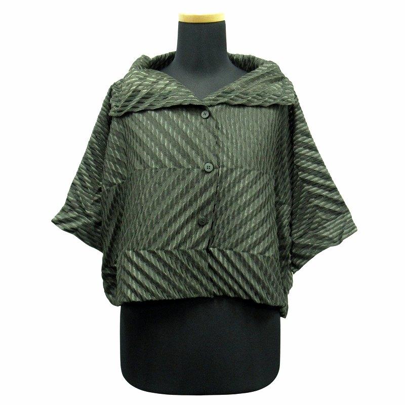 美品 14ss ミーイッセイミヤケ me ISSEY MIYAKE ヘリンボーン プリーツ 