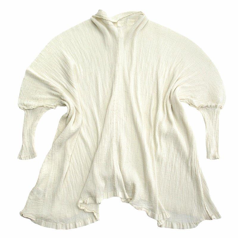 me ISSEY MIYAKE】ワイドプリーツブラウス