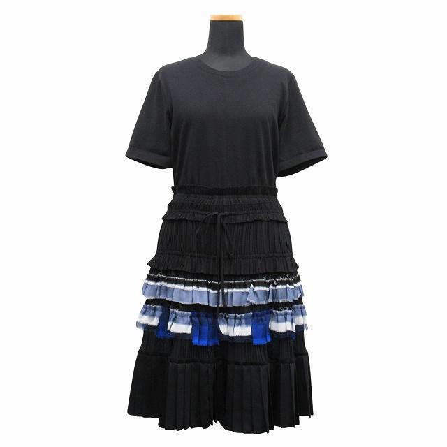 美品 3.1 フィリップリム 3.1 phillip lim プリーツ加工 ボーダー 異  