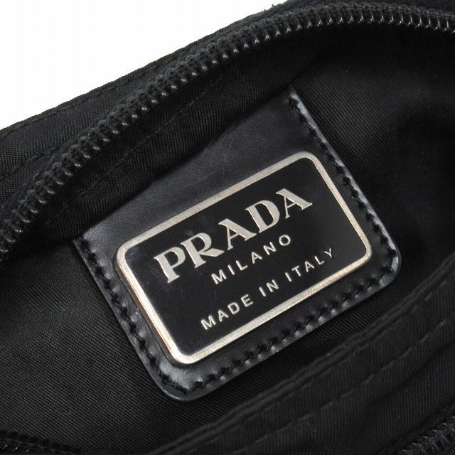 プラダ PRADA ナイロン ショルダー バッグ トライアングルロゴ 三角  