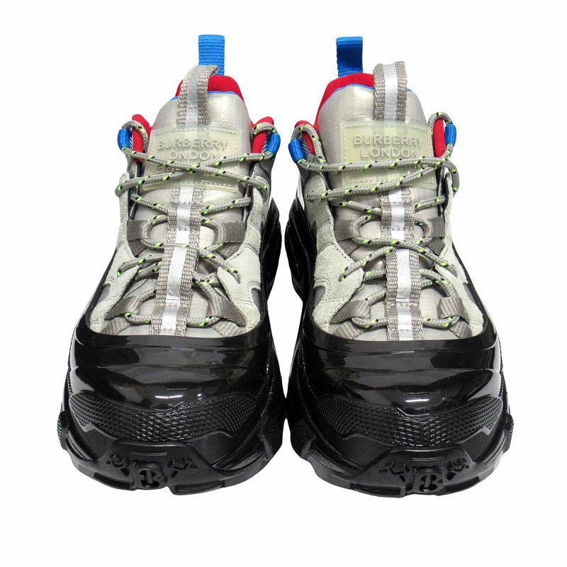 BURBERRY 美品 バーバリー アーサー ロートップ スニーカー  