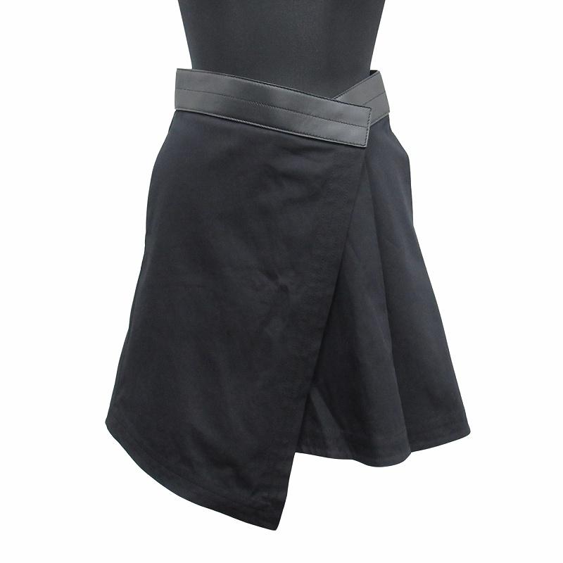 LOEWE（ロエベ） 美品 22ss ラムレザー ウエスト アシンメトリー  