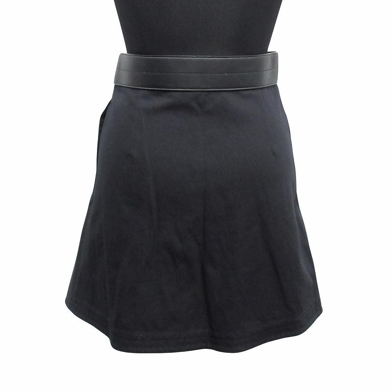 LOEWE 美品 22ss ロエベ ラムレザー ウエスト アシンメトリー ラップ  