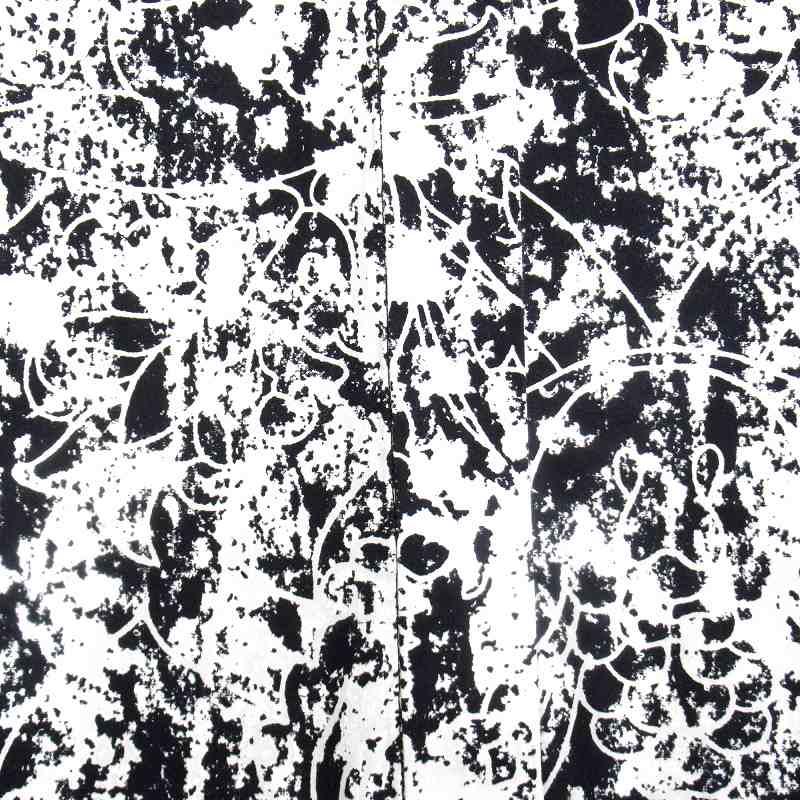 美品 13ss ジルサンダー JIL SANDER 本人期 ペイント・アートプリント