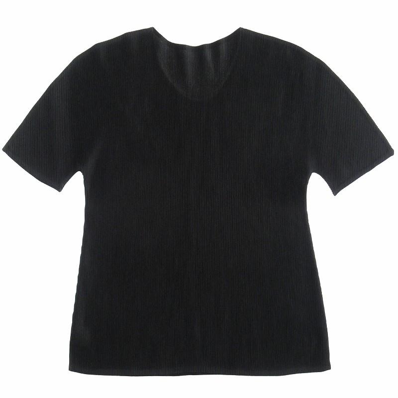 プリーツプリーズ　イッセイミヤケ　プリーツ　カットソー　ブラウス　サイズ3 PLEATS PLEASE プリーツプリーズ イッセイミヤケ PP12-JJ301