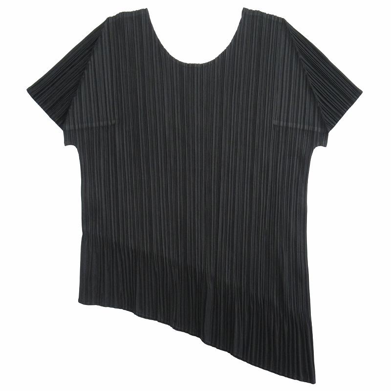 美品 15ss プリーツプリーズ イッセイミヤケ プリーツ加工 半袖  