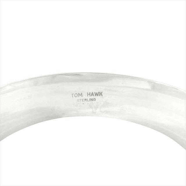 新品仕上げ済 極美品 トムホーク TOM HAWK ナバホ 3ライン バングル 
