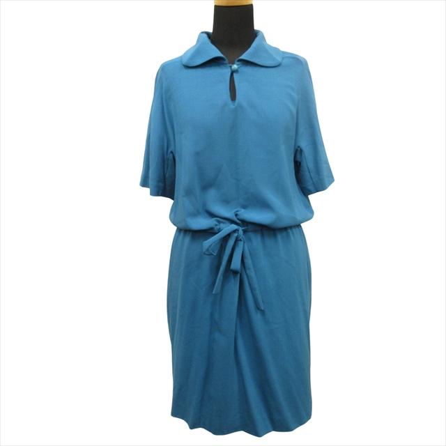 【もも 】Chloe ドレス　ブルー Chloe ドレスブルー
