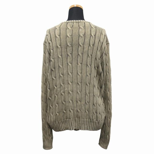美品 ポロ ラルフローレン POLO RALPH LAUREN ピマコットン ケーブル 