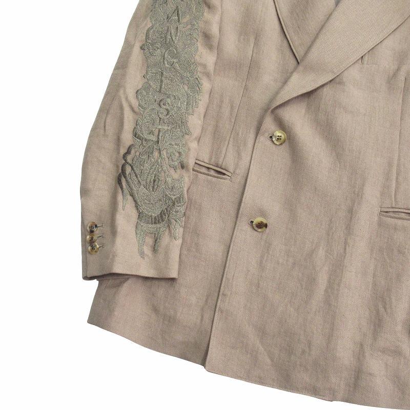 Doublet カオス刺繍 リネン セットアップ