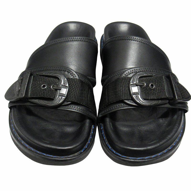 新品 TOGA VIRILIS メタル バックル サンダル 42 黒 メンズ 新品 TOGA VIRILIS メタル バックル サンダル 42 黒 メンズ