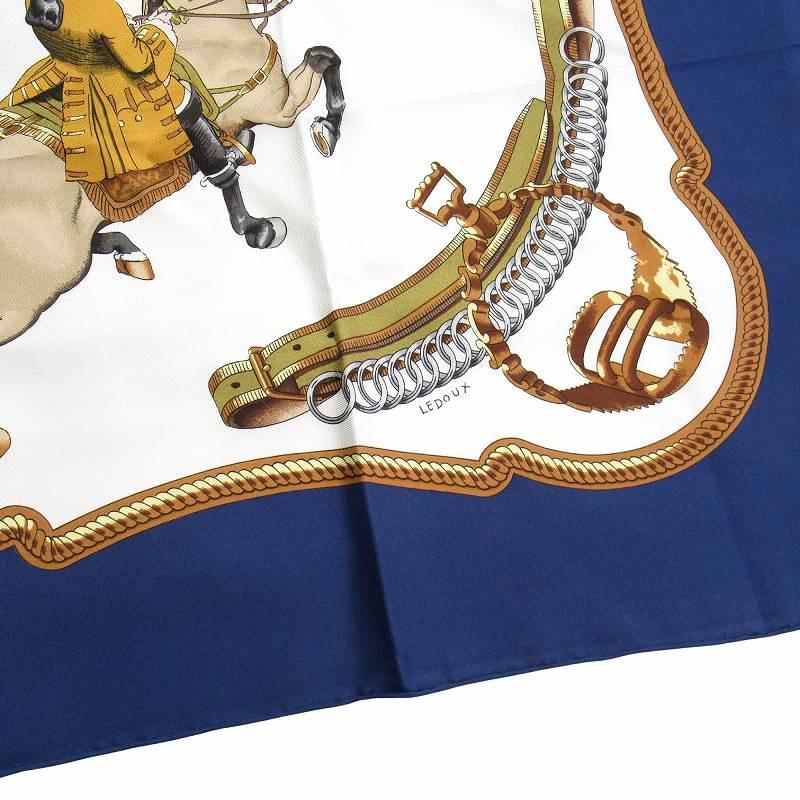 HERMES 美品 エルメス vintage カレ 90 乗馬風景 大判 スカーフ HERMES 美品 エルメス vintage カレ 90 乗馬風景 大判 スカーフ