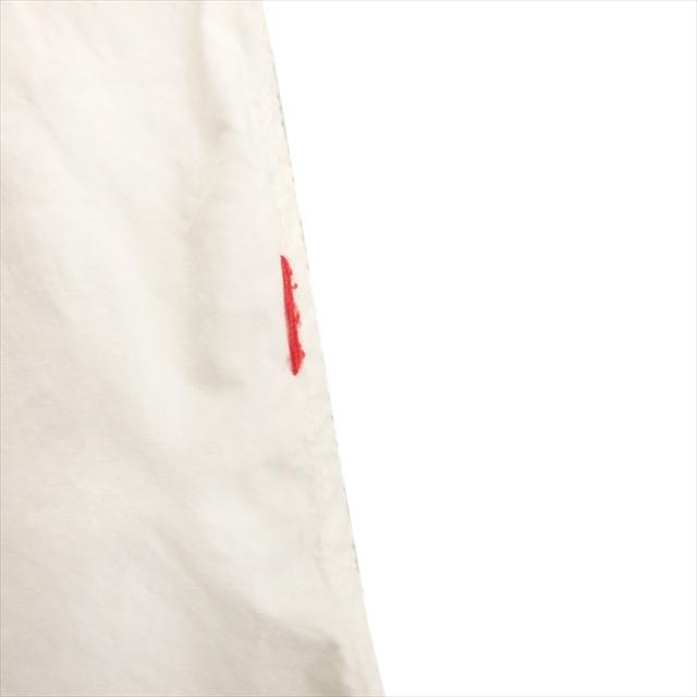 CASEY CASEY半袖プルオーバーシャツ　M 白 ケイシー CASEY オーバーサイズ 半袖 シャツ カットソー ステッチ 無地