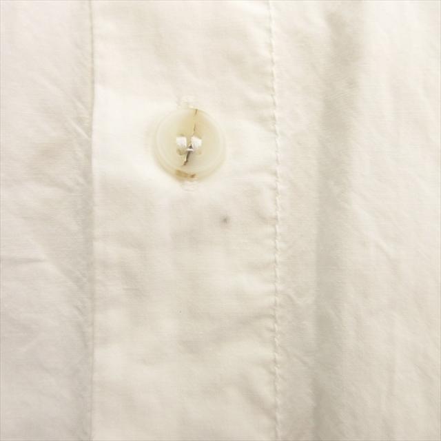 CASEY CASEY半袖プルオーバーシャツ　M 白 ケイシー CASEY オーバーサイズ 半袖 シャツ カットソー ステッチ 無地