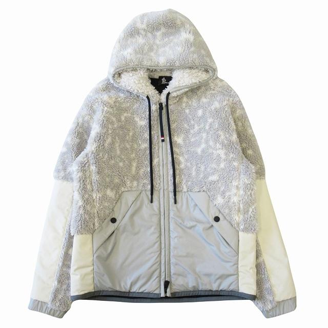 22AW　モンクレール グルノーブル ファー付　ナイロン ダウン ジャケット 22AW モンクレール グルノーブル ファー付 ナイロン ダウン