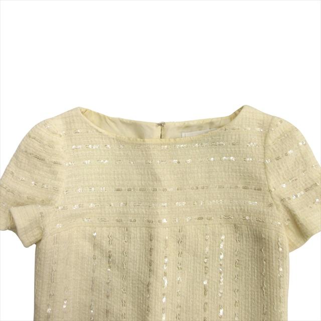 CHANEL 00C シャネル IDENTIFICATION ツイード ワンピース