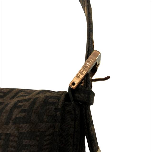 FENDI 極美品 フェンディ ズッキーノ マンマバケット ハンド トート  