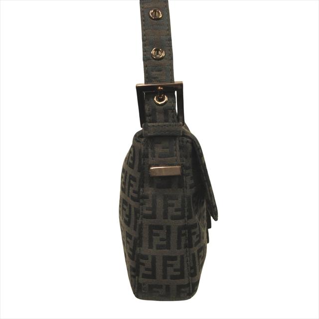極美品 フェンディ FENDI ズッキーノ マンマバケット ハンド トート 