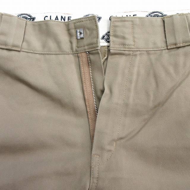 クラネ CLANE × ディッキーズ Dickies ストレート ワーク パンツ ハイ 