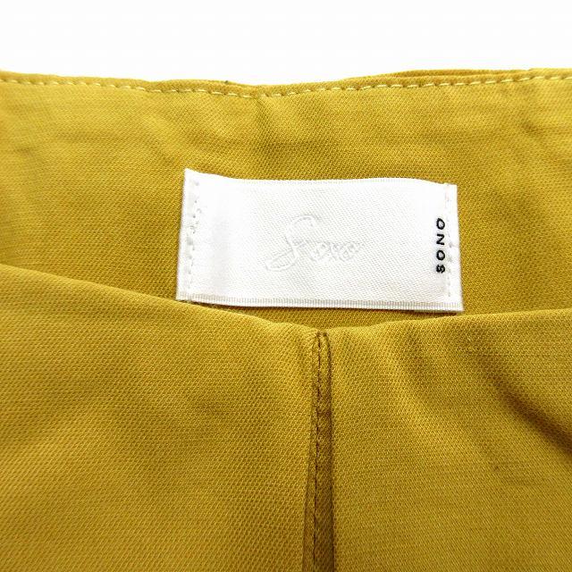 ソーノ SONO ノースリーブ シャツ ブラウス カットソー タックプリーツ 