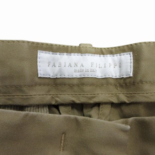 未使用タグ付き ファビアナフィリッピストレートストレッチパンツ40