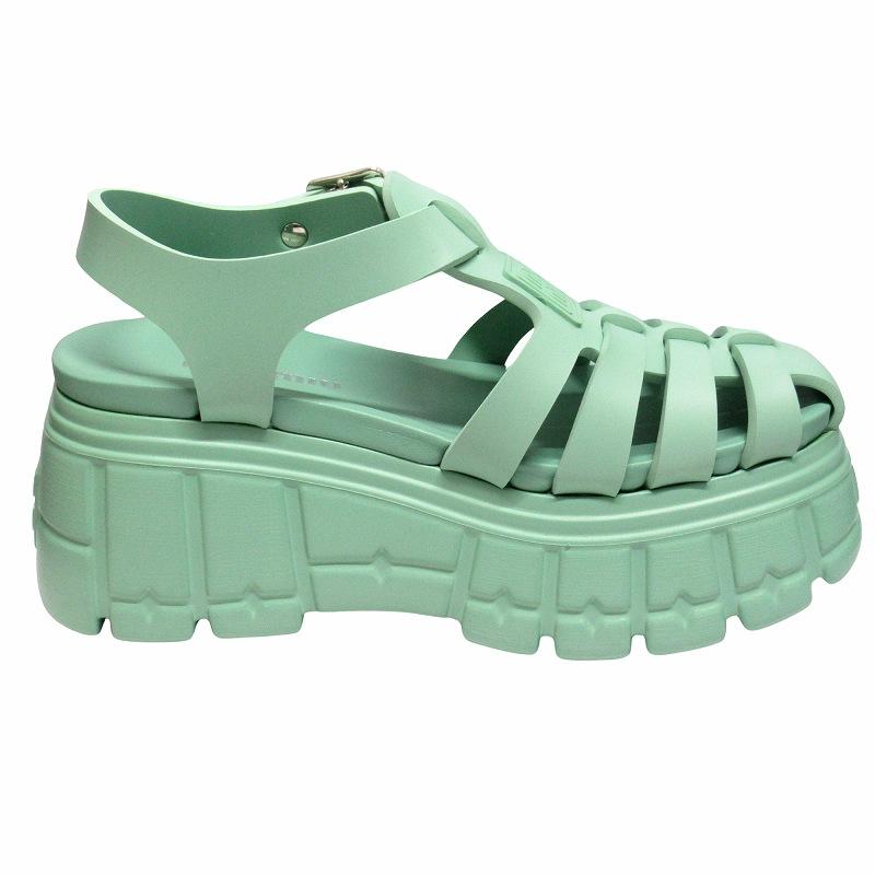 miu miu（ミュウミュウ） 未使用品 22ss プラットホーム サンダル 
