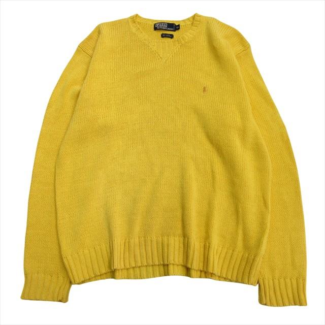 Polo by Ralph Lauren リネン ニット XL ラルフローレン
