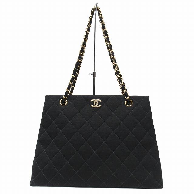 CHANEL 美品 シャネル vintage マトラッセ チェーン トート