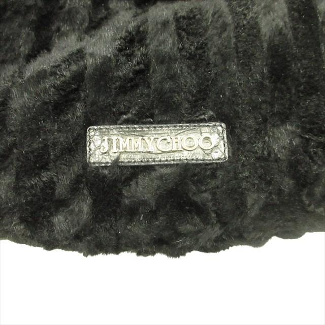 ジミーチュウ JIMMY CHOO ファー ワンショルダー バッグ 鞄 ハンド 