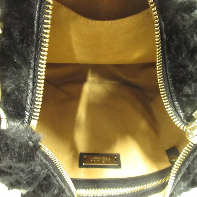 ジミーチュウ JIMMY CHOO ファー ワンショルダー バッグ 鞄 ハンド 