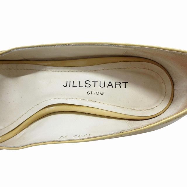 JILL STUART ジルスチュアート SHOE オープントゥ エナメル JILL STUART ジルスチュアート SHOE オープントゥ エナメル