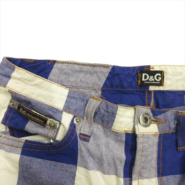 DOLCE&GABBANA D&G ドルチェ&ガッバーナ ドルガバ パッチワーク デニム 