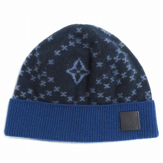 ルイヴィトン LOUIS VUITTON　ニット帽　カシミア100% 美品 ルイヴィトン カシミア100% ニット帽 LOUIS VUITTON