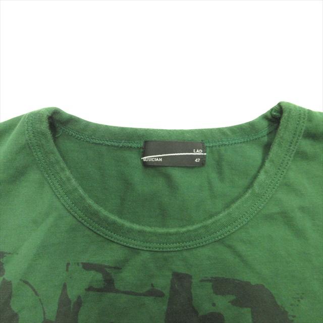 ラッドミュージシャン LAD MUSICIAN プリント Tシャツ カットソー 42 