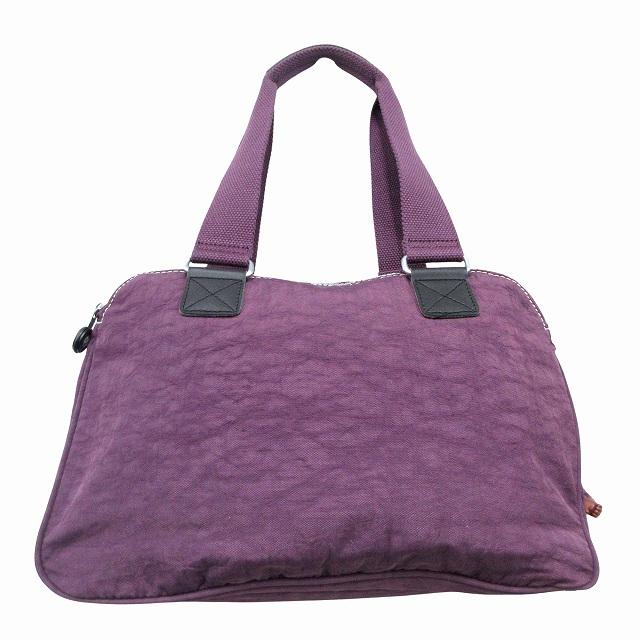 ★美品★KIPLING　キプリング　トートバッグ　ハンド　ナイロン　ゴリラ付き ✨美品✨ KIPLING キプリング トートバッグ ナイロン ネイビー